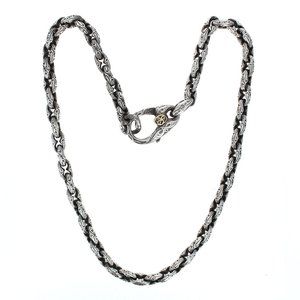 Scott Kay Sterling Engraved Anchor Link Necklace